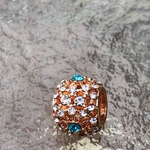 New Charm gold bling necklace bracelet